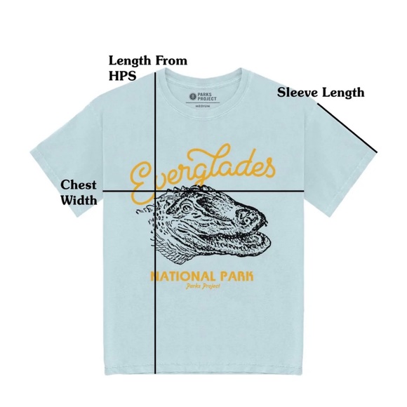 PARKS PROJECT • YOSEMITE NWT “ Camp Yosemite Hiking Club” ringer tee. UNISEX - Picture 11 of 11